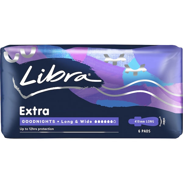 Libra Goodnights Pads Extra Long & Wide 2340921