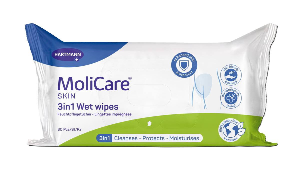 Molicare Skin 3in1 Wet Wipes 995097