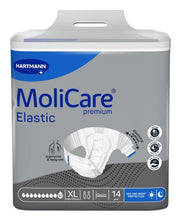 Molicare Premium Elastic Unisex Briefs Extra Large 10 Drops 4500ml 140-175cm 165674