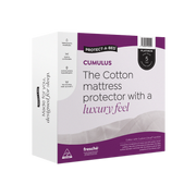 Cumulus Cotton Jacquard Fitted Waterproof Mattress Protector King 183x204cm F0061SPK0 Protect-a-Bed