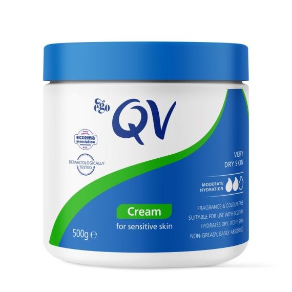 QV Cream For Sensitive Skin 500g Jar 10123