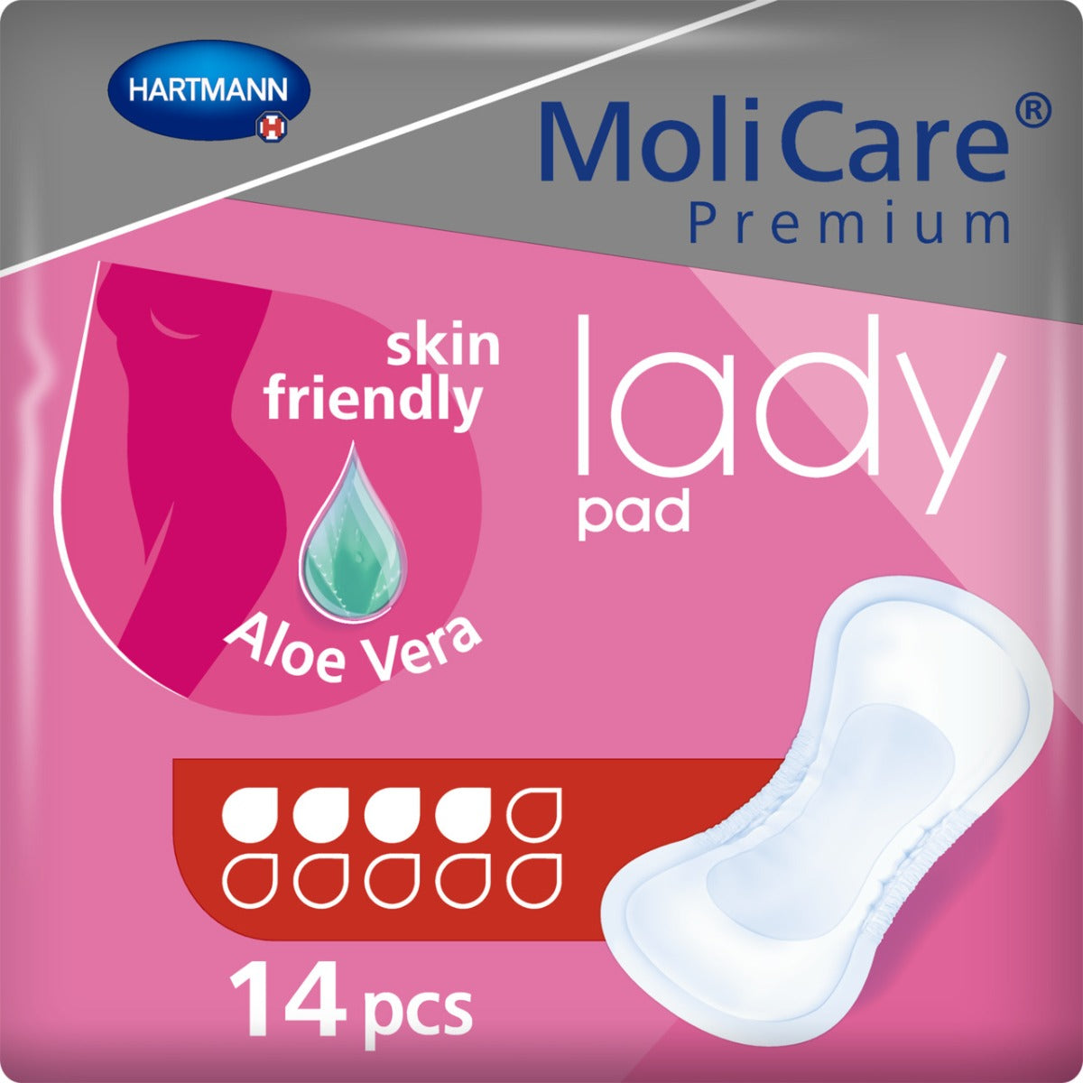 MoliCare Premium Lady Pad 4 Drops 782ml 168682
