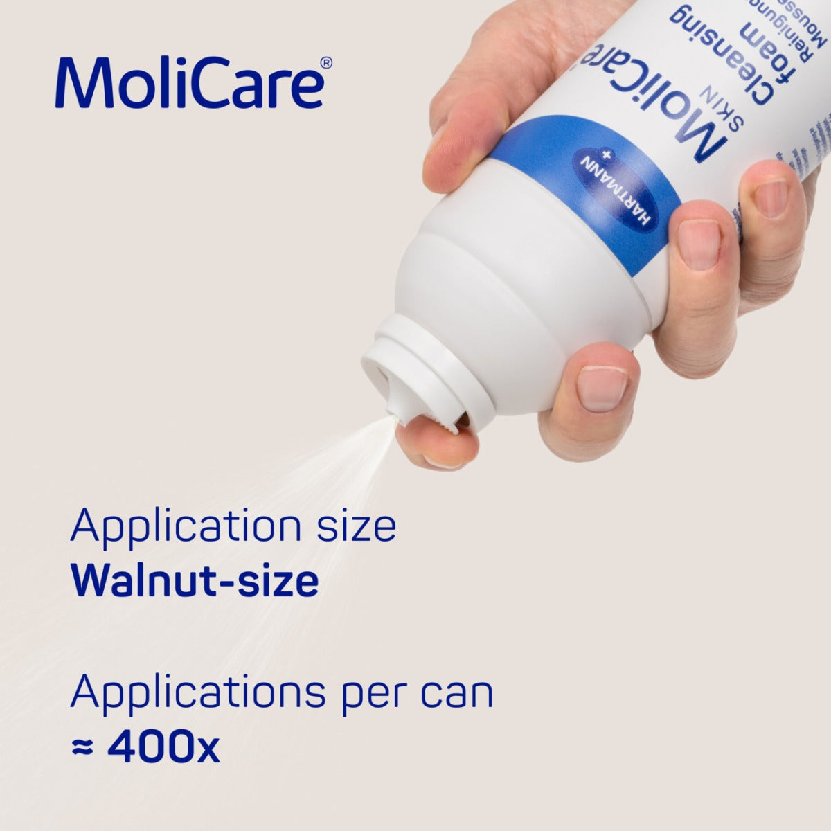 Molicare Skin Cleansing Foam 400ml 995016