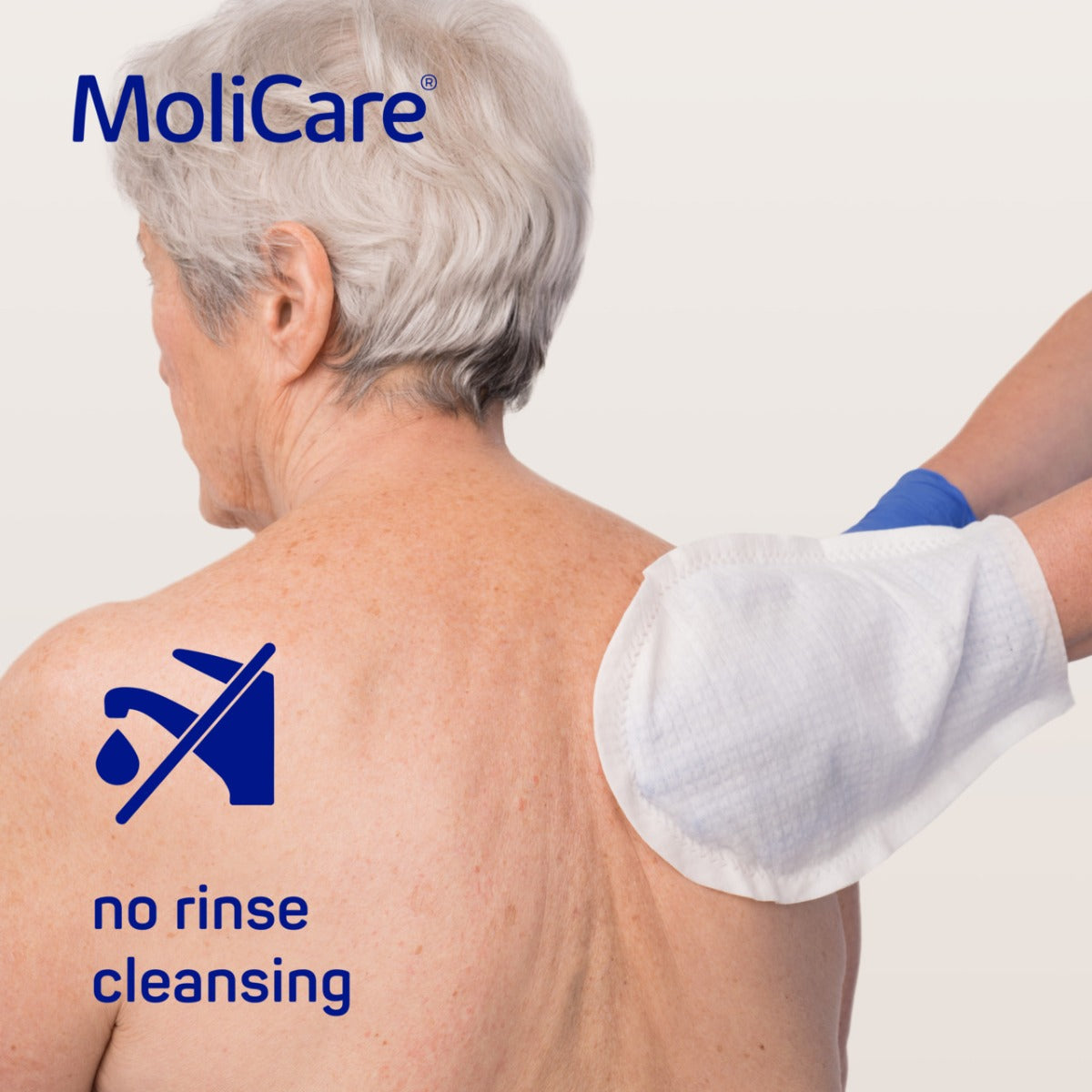 Molicare Skin Impregnated Wash Gloves 995074