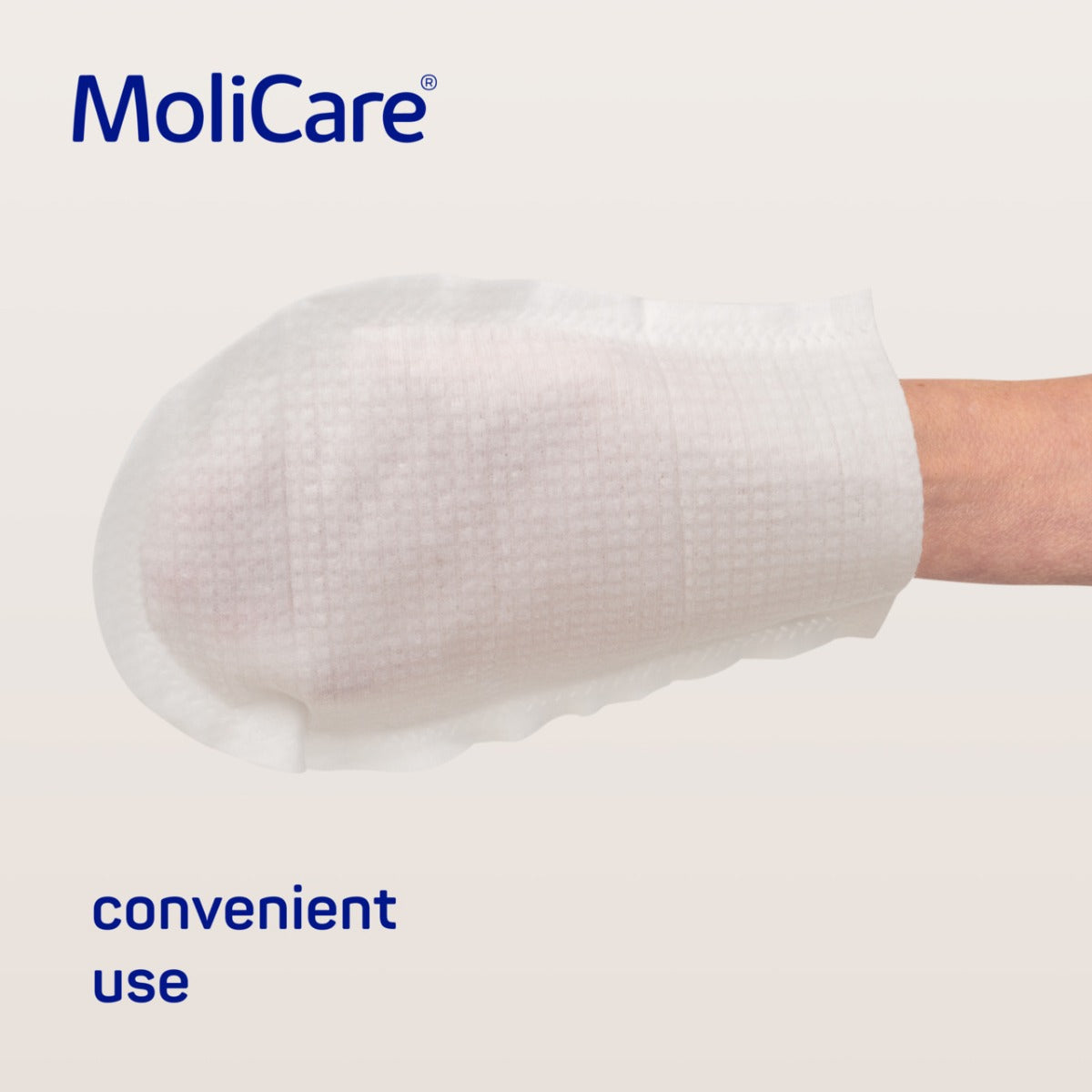 Molicare Skin Impregnated Wash Gloves 995074