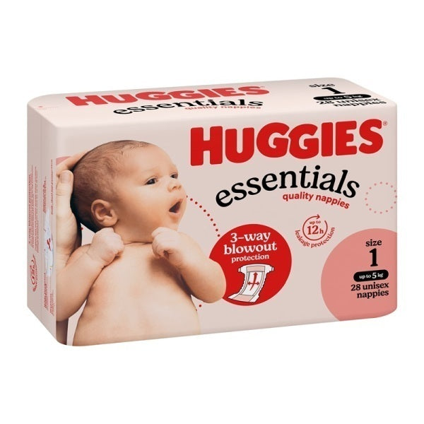Huggies Nappies Size 1 <5kg Newborn 21032