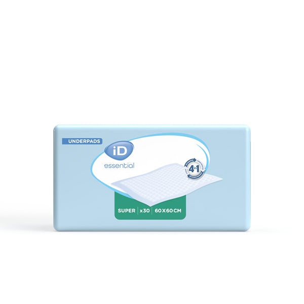 ID Protect Underpads Super 60x60cm 1125ml IDE80231430