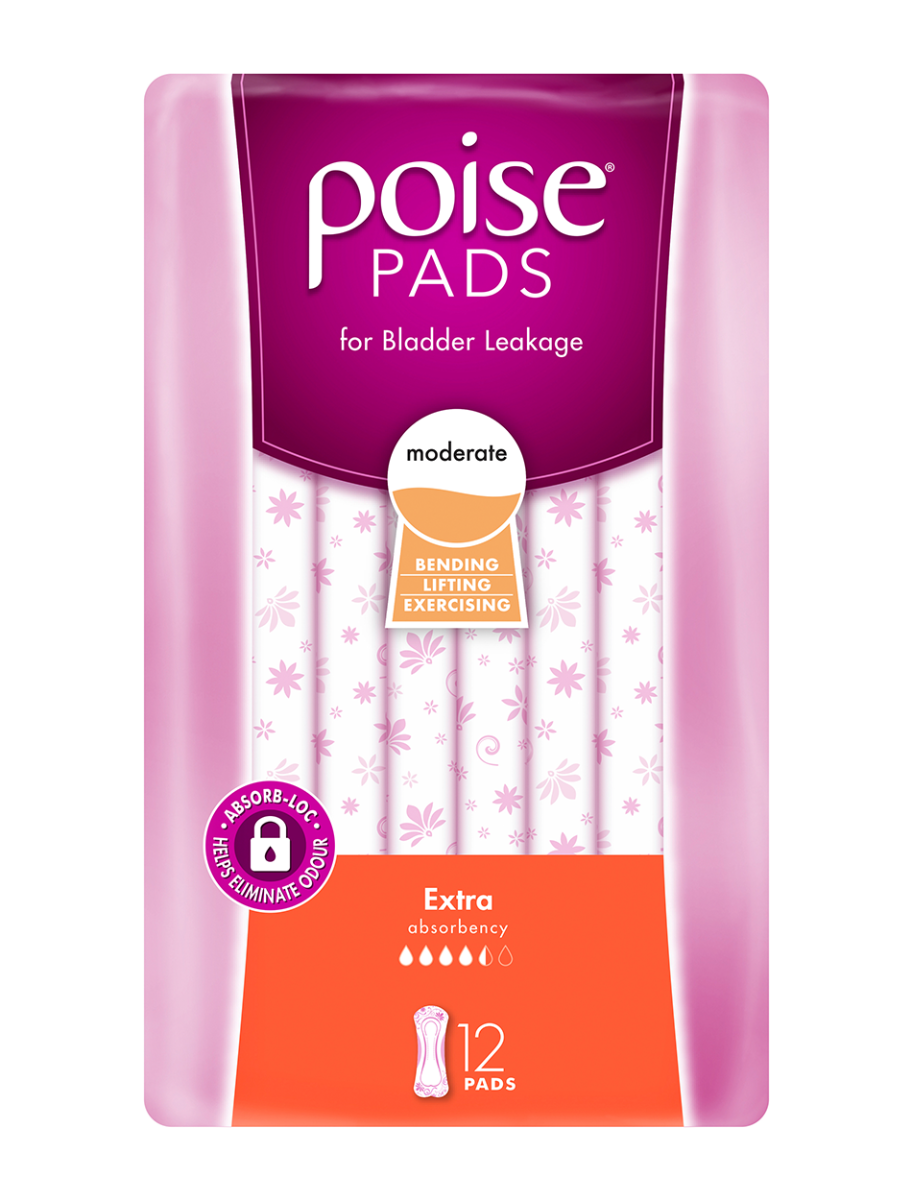 Poise Pads Extra 315x120mm Female 300ml White 91862