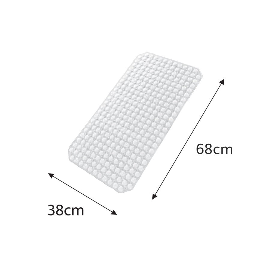 Conni Anti-Slip Shower Mat Clear 68x38cm 98-038068-00-1CL