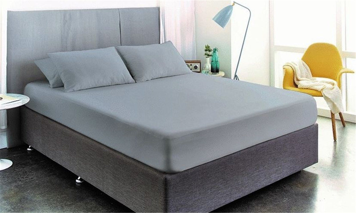 Protect-A-Bed Fusion Charcoal Flat Sheet - Queen