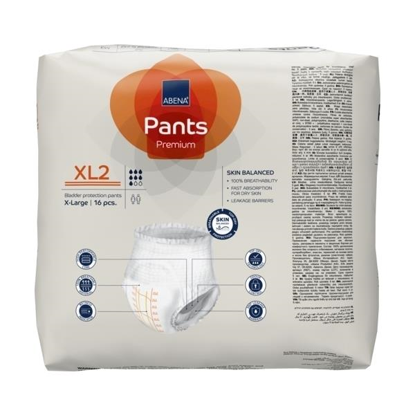 Abena Pants XL2 Unisex Extra Large 130-170cm 1900ml SA1000021329