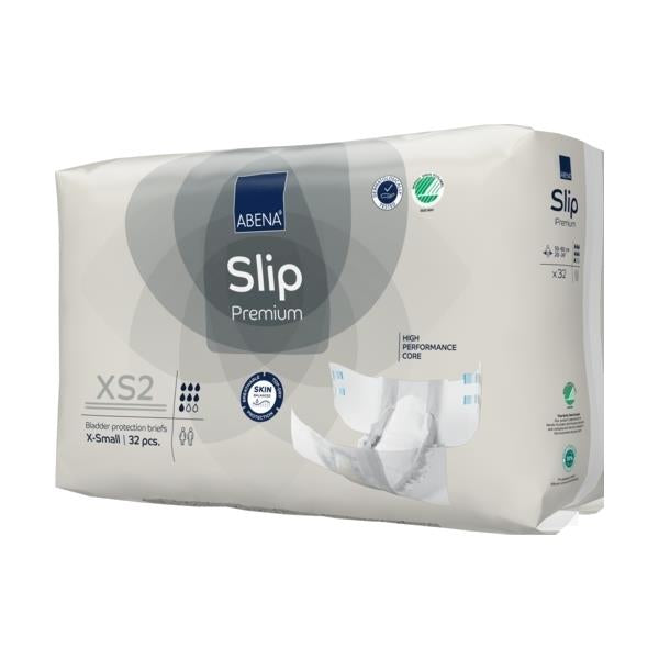 Abena Slip XS2 Unisex Briefs Extra Small 50-60cm 7 Drops 1400ml 1000021280