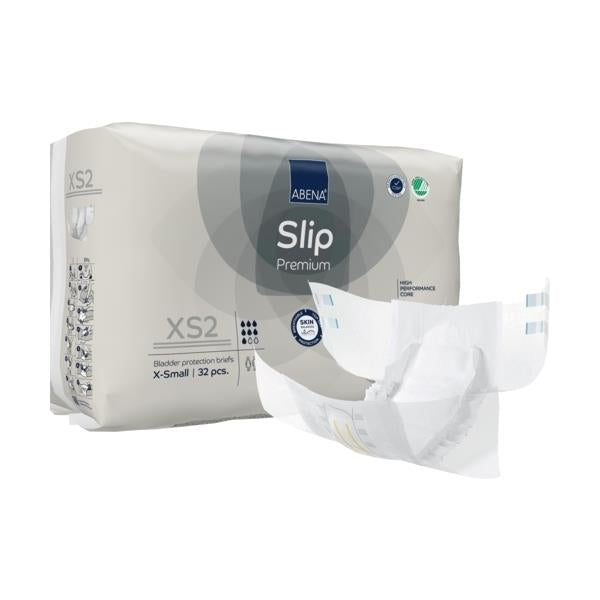 Abena Slip XS2 Unisex Briefs Extra Small 50-60cm 7 Drops 1400ml 1000021280