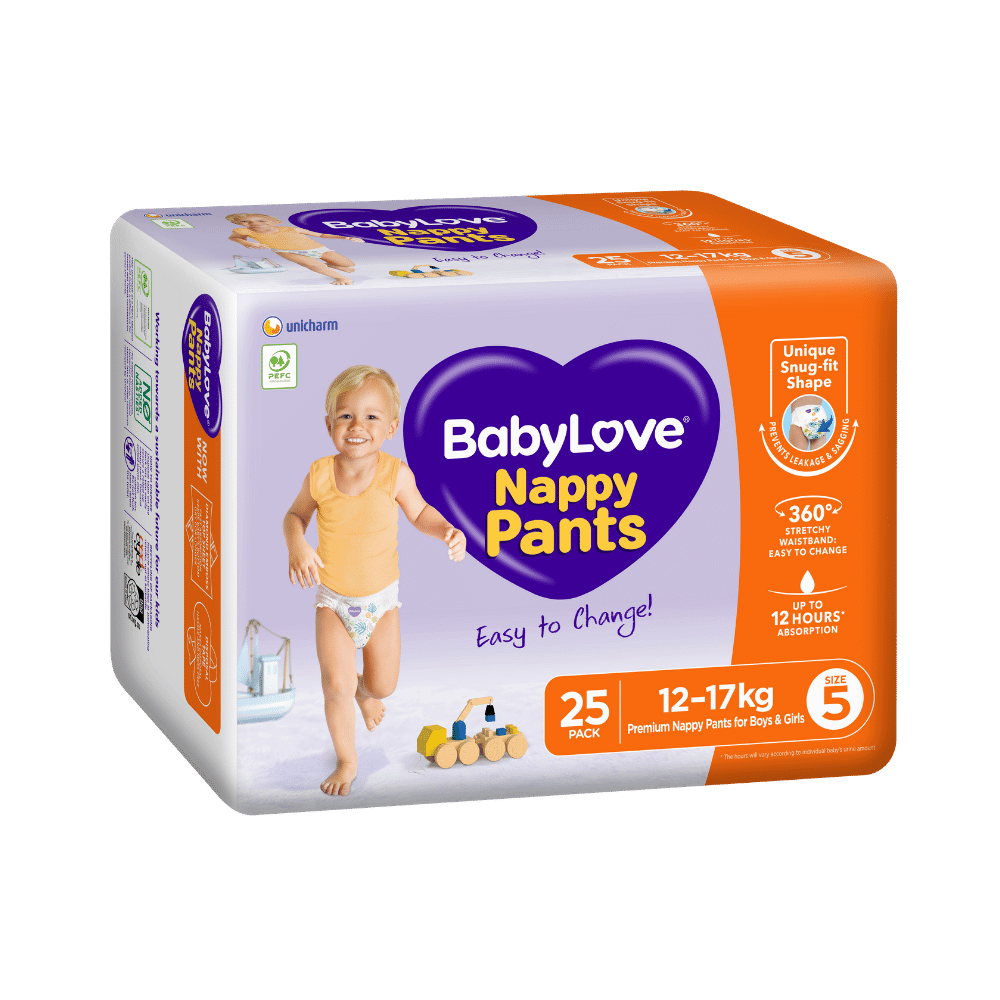 Babylove Pants Unisex Walker Size 5 12-17kg