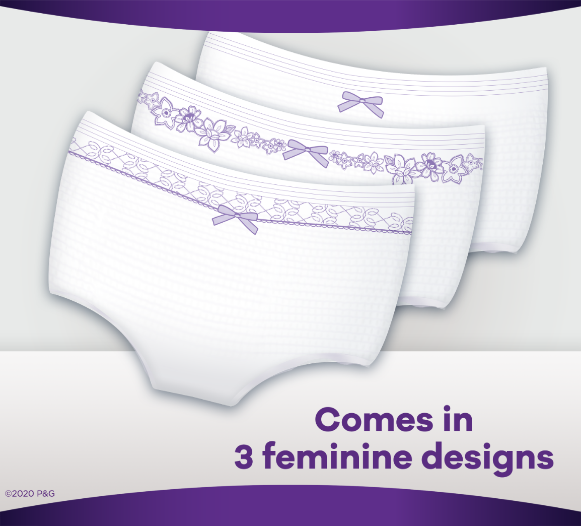 Always Discreet Plus Womens Pants Medium 70-100cm 7 Drops