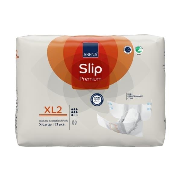 Abena Slip XL2 Unisex Briefs Extra Large 110-170cm 7 Drops 3400ml 1000021293