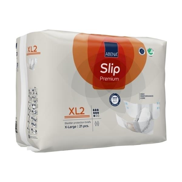 Abena Slip XL2 Unisex Briefs Extra Large 110-170cm 7 Drops 3400ml 1000021293