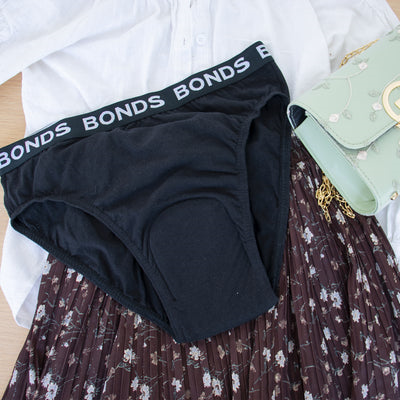 Minappi Bonds Medium Size 12 85-90cm Female 400ml Black CCFBONHIP400M-BLK