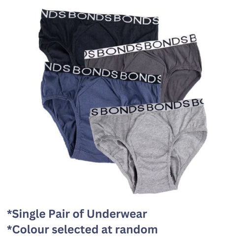 Minappi Bonds Underwear Female 8-10 Years 59-64cm 400ml Black & Grayscale 4FBONHIP4008-10-KGY