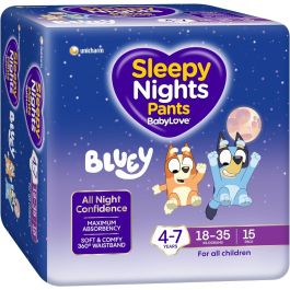 BabyLove SleepyNights Pants 4–7 Years (18–35 kg) Conticare supplier product image