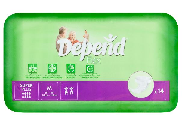 Depend Flex Super Plus - Medium