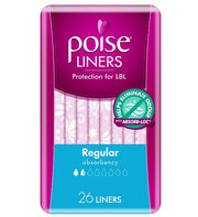 Poise Liners Regular for Women 91853