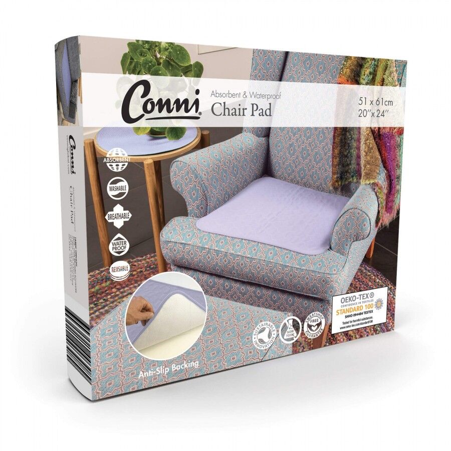 Conni Chair Pad Large 51x61cm 600ml - Mauve CCD0051061-25-1MA