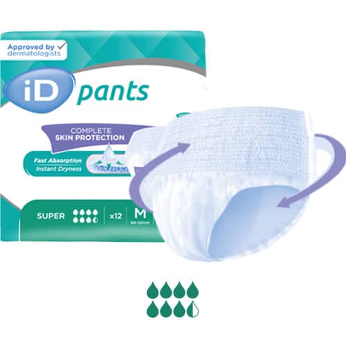 ID Pants Super Medium Unisex 80-120cm 1870ml IDS62232114