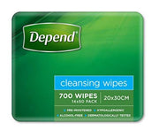 Depend Wipes 20x30cm 19100