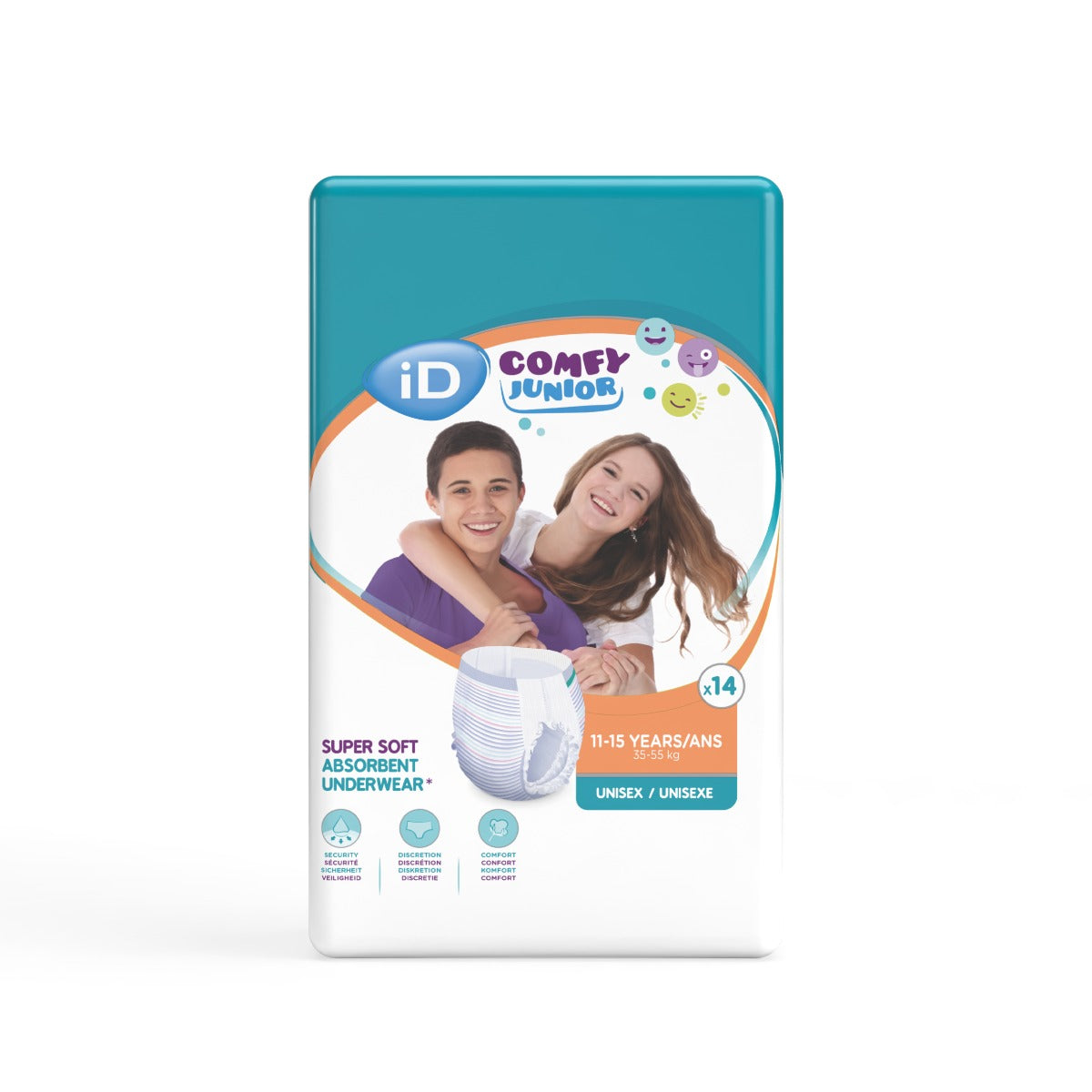 CCIDJ4G - iD Comfy Junior Pants Unisex 25-55 Kg 8-15 Years
