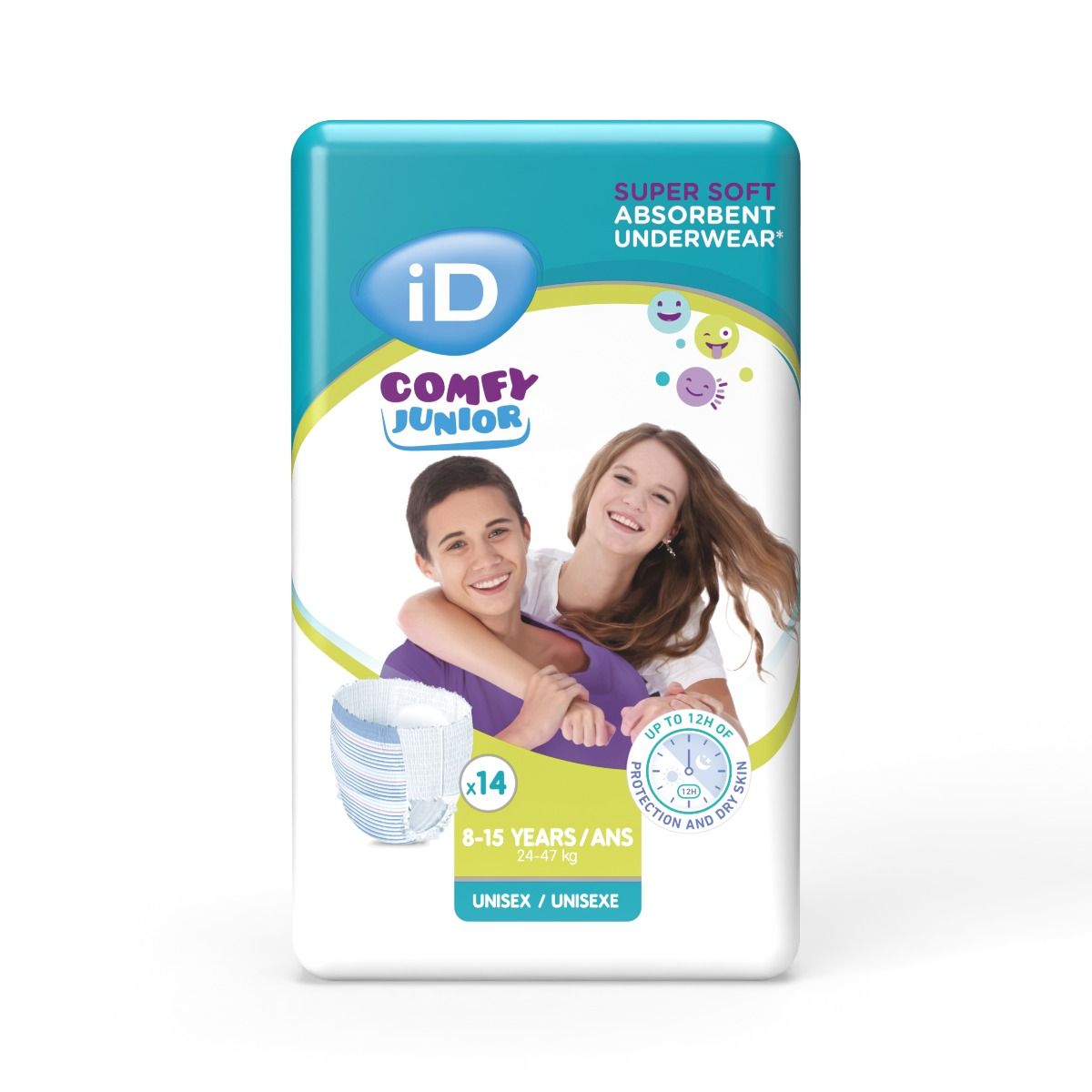 CCIDJ4G - iD Comfy Junior Pants Unisex 25-55 Kg 8-15 Years