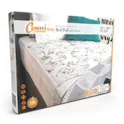 Conni Kids Reusable Bed Pad with Tuck-ins - Aussie Animals