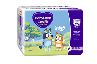 Current BabyLove Cosifit 6 Junior size reference image (packaging may differ from supplier carton)
