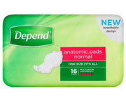 Depend Anatomic Pad Normal