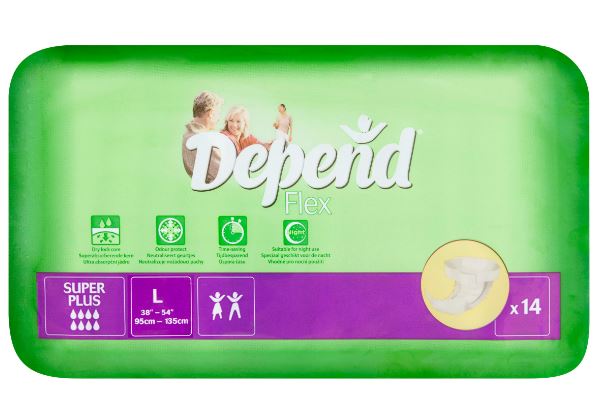 Depend Flex Super Plus - Large