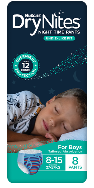 Huggies DryNites Boys Pyjama Pants 27-57kg 8-15 Years 21507