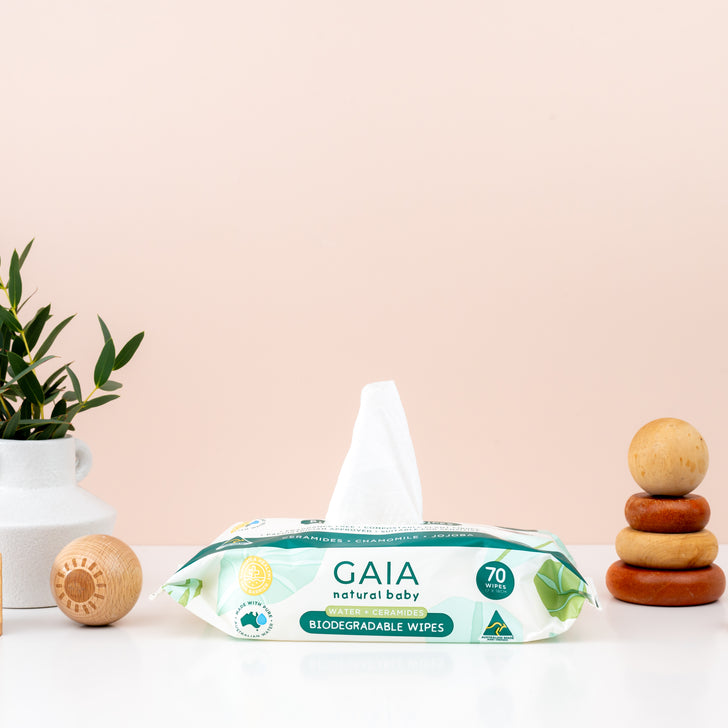 Gaia Bamboo Biodegradable Baby Wipes 4690