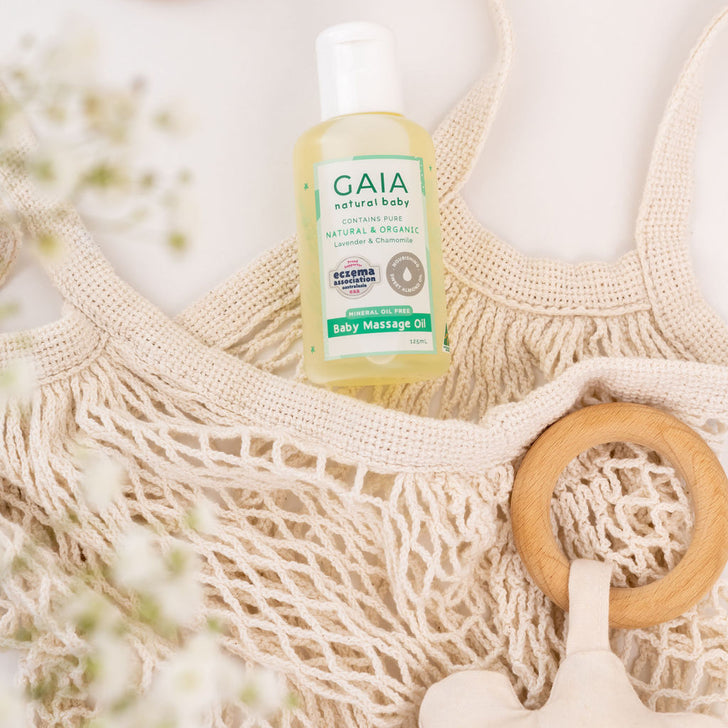 Gaia Natural Baby Massage Oil 4750-SRT