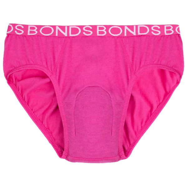 Minappi Bonds Cotton Hipster With 100ml Pad Girl 2-16 Years Pink