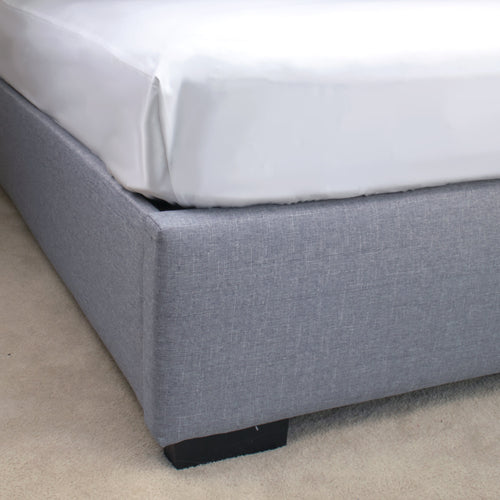 Minappi Fitted Waterproof Bed Sheet Mattress Protector Queen 153x203cm Waterproof White FWPS-Q-WHT