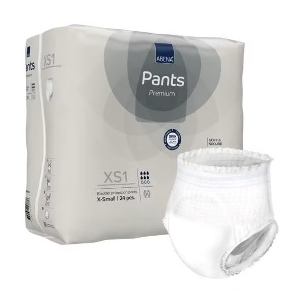 Abena Pants Pull-Ups XS1 Grey Extra Small 45-70cm 1400ml SA1999905354