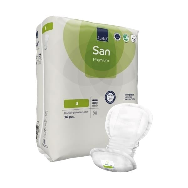 Abri San Premium 4 Pads Unisex 42x20mm 800ml SA1000021306