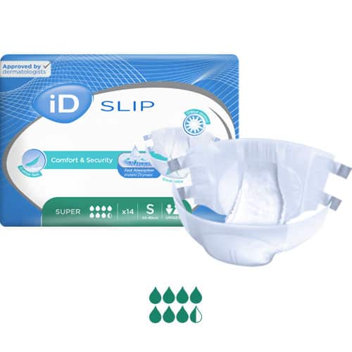 ID Expert Belt Super Unisex Briefs Small 7.5 Drops 50-90cm 1900ml 5700175140