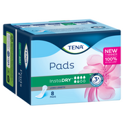 Tena Pads Instadry Unisex Long Length 124x338mm 5.5 Drops 420ml 760860