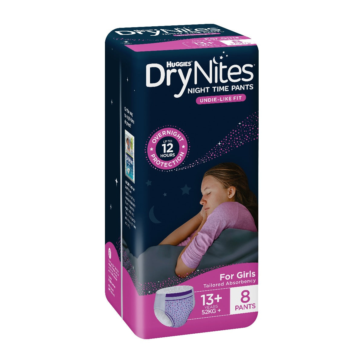 Huggies Drynites Pyjama Pants XL 13+ Years 52kg+ Girls 21510