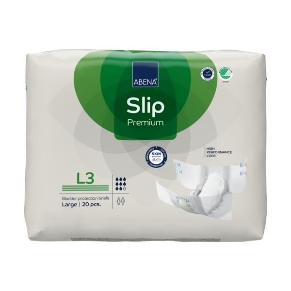 Abena Slip L3 Unisex Briefs Large 100-150cm 8 Drops 3400ml 1000021291