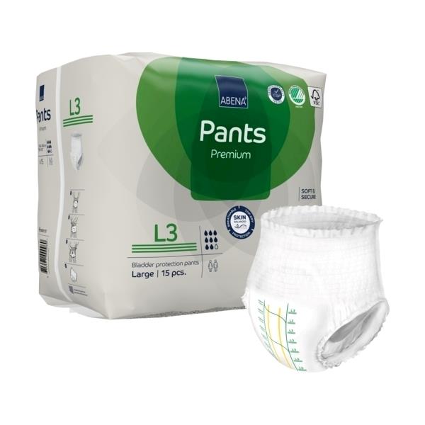 Abena Pants L3 Unisex 100-140cm 2400ml SA1000021327