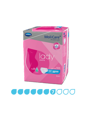 MoliCare Premium Lady Pants 7 Drops packaging