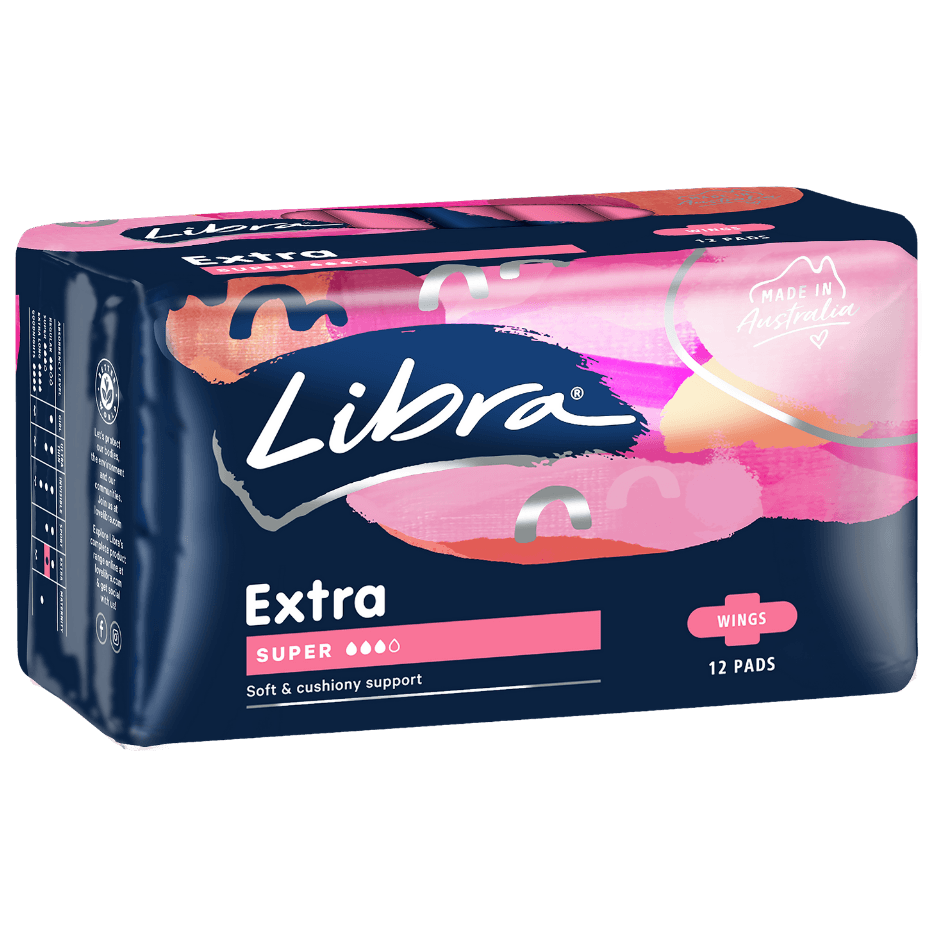 Libra Extra Super With Wings Pads