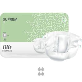 Lille Suprem Fit Maxi Incontinence Briefs packaging and product image